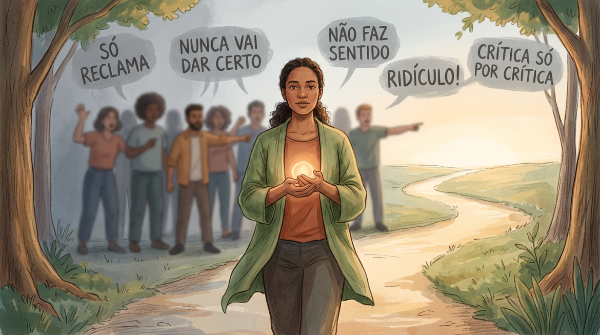 Como lidar com pessoas críticas e negativas