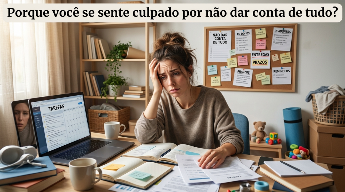 Porque você se sente culpado por não dar conta de tudo