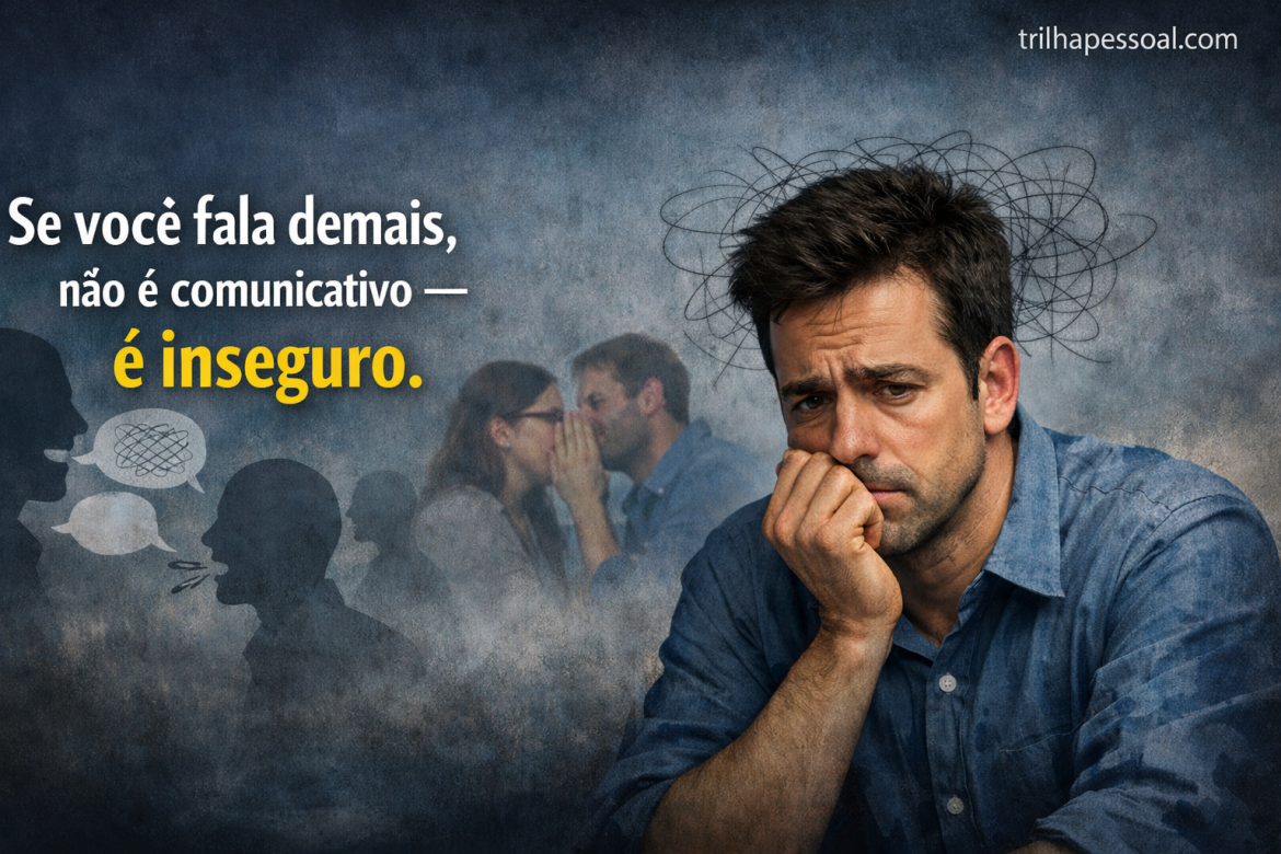 Se você fala demais, não é comunicativo — é inseguro